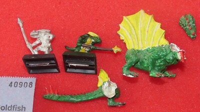Games Workshop Warhammer Lizardmen Salamander Hunting Party Seraphon Metal Skink