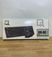 QR-80 WIRED KEYBOARD WITH OPTICAL MOUSE