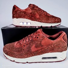 Nike Air Max 90 US 7.5 Mens Brown White Rare Retro Laser Mahogany DH4689 200 NIB