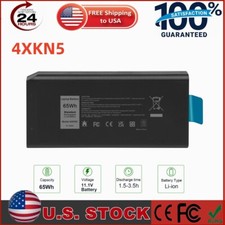 CJ2K1 Battery for Dell Latitude 5404 7404 5414 7414 Rugged Extreme 4XKN5 65Wh