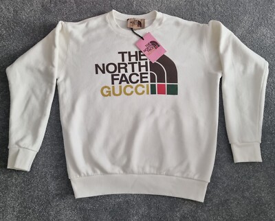 Gucci x The North Face White/Cream Women's Jumper XXS UK