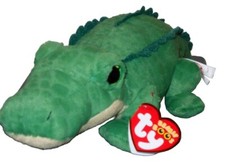 Ty Beanie Boos - SPIKE the Crocodile Alligator 6" MWMTs Plush Stuffed Animal Toy