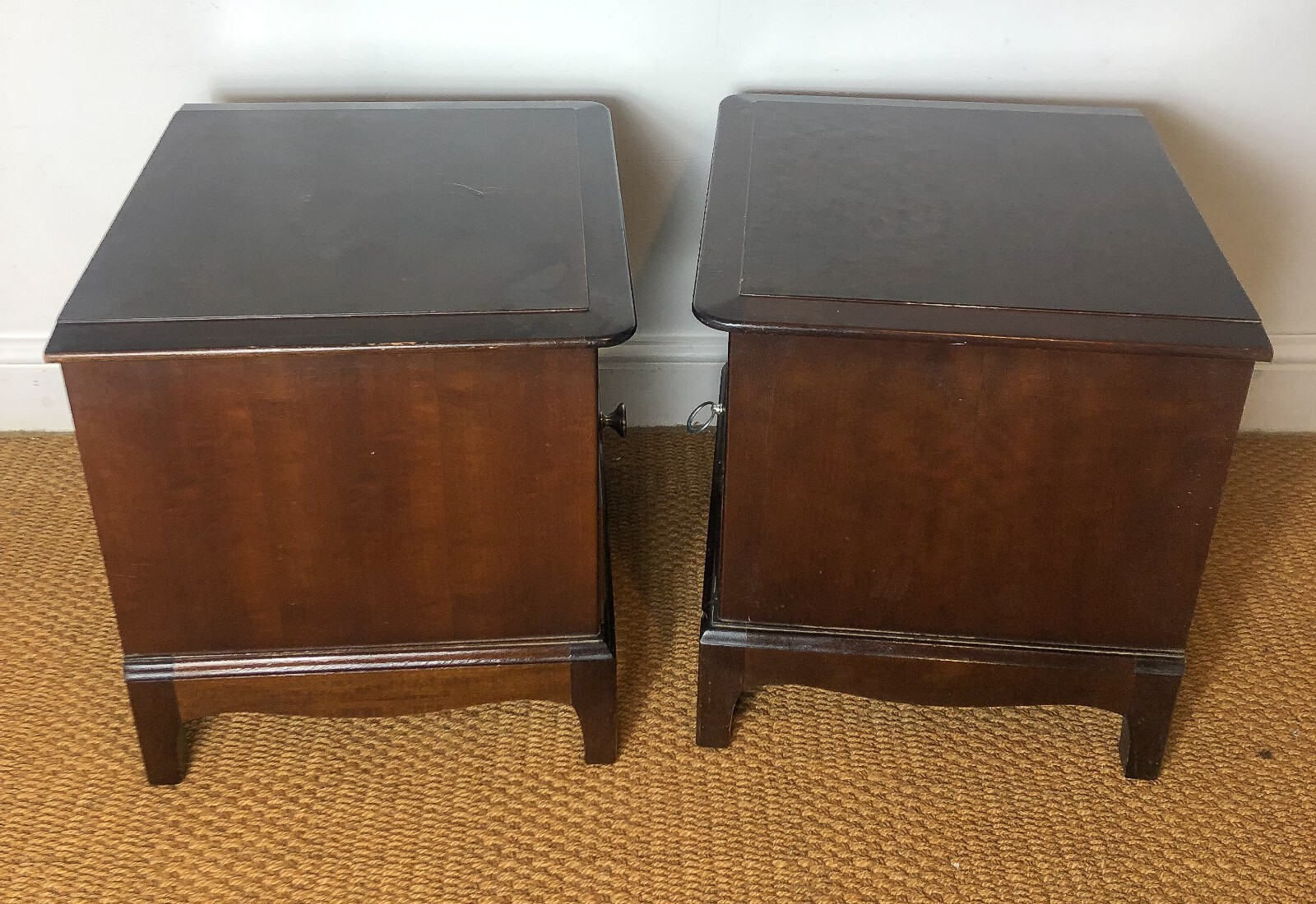 Stag Minstrel bedside chest of drawers tables units pair X2 eBay