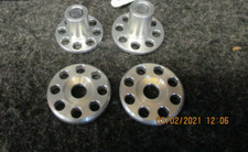 Yamaha YZ125 2006 DOCWOB silver alloy rear silencer top hat washer fixing kit