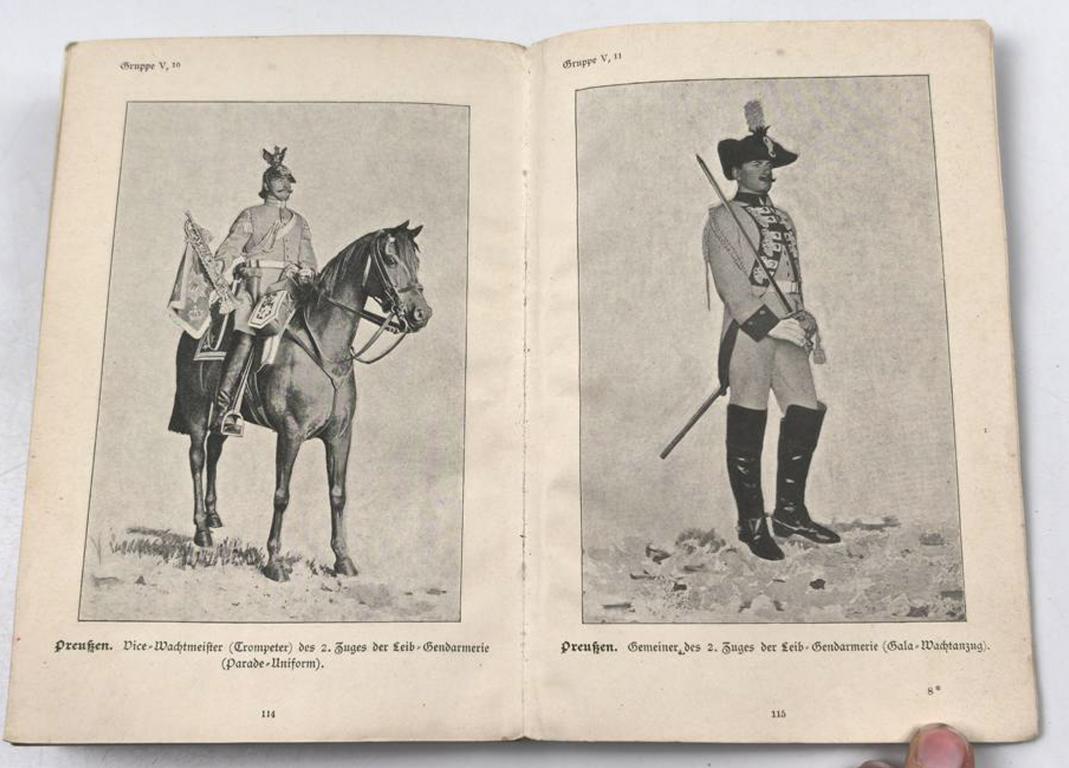 Deutsche Heeres-Uniformen auf der Weltausstellung in Paris 1900