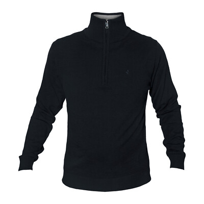 Pullover Herren Navigare Wollmischung Merino Halbe Zip Versch Farben Art.220317