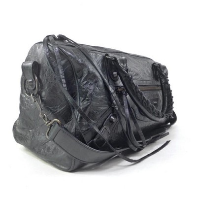 BALENCIAGA The Twiggy 2Way Duffle Shoulder Bag Handbag Vintage