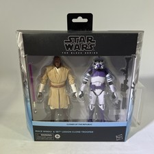 Hasbro Star Wars The Black Series Mace Windu & 187th Legion Clone Trooper  ML