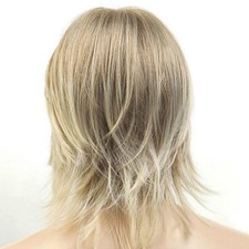 Mens Hair Piece Men's Baldness Covering Wigs Replacement Hairpiece