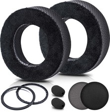 Earpads Compatible DT770 DT880 DT990 Pro, Hybrid Velour Headphones Cushion