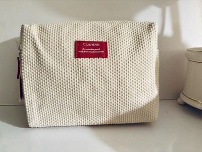clarins cosmetic bag