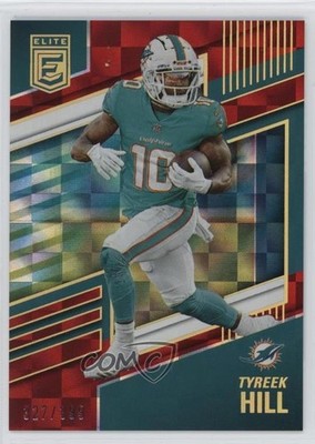 2022 Panini Donruss Elite Red /399 Tyreek Hill #39 11p9