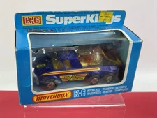 Matchbox Super Kings K-6 Motorcycle Transporter 1976 Minty W/ Box
