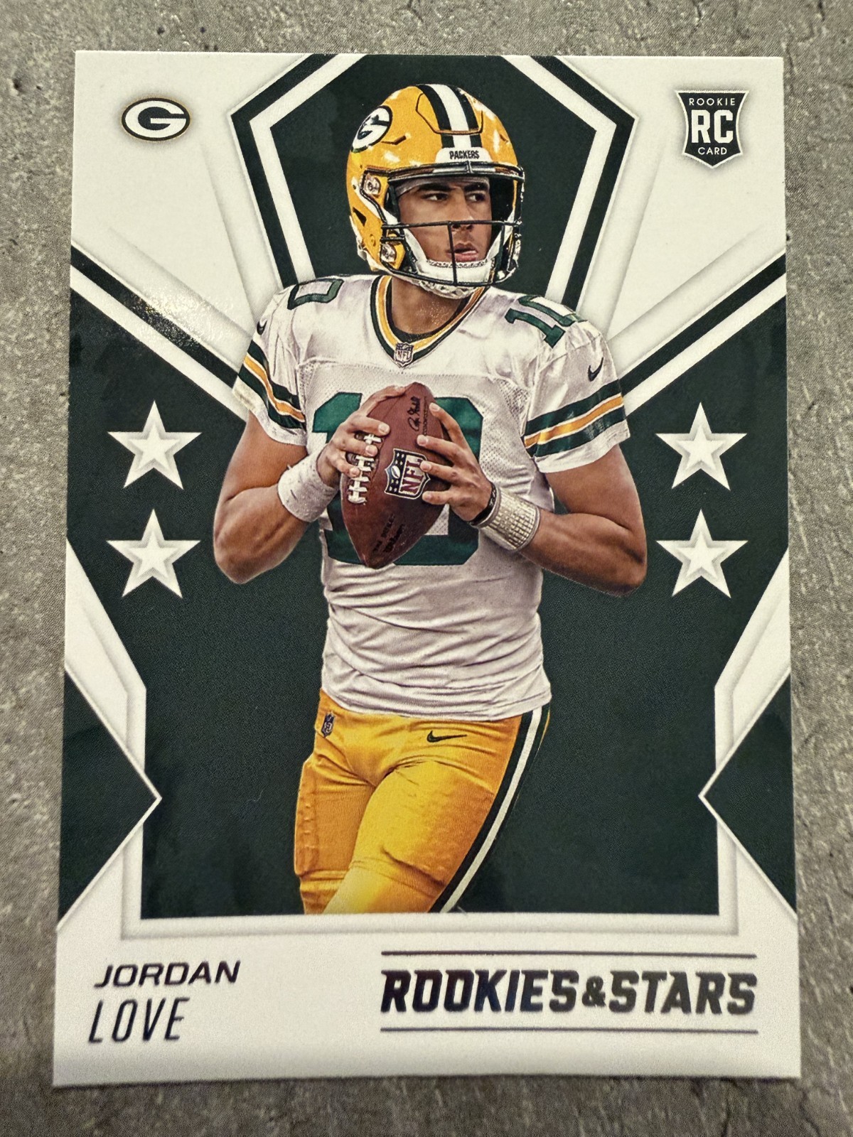 Jordan Love Panini Rookies & Stars #104 Base