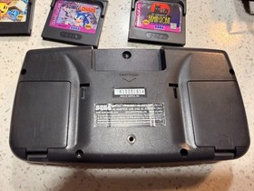 Sega Game Gear Console Bundle w/ 10 Games, Case & Power Cord &ndash; READ DESCRIPTION