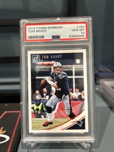 Tom Brady Donruss 2018 Psa 10