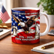 USA 250th Anniversary Mug America