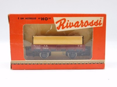 Rivarossi C P Güterwagen Flachwagen Kurz Typ P FS 1:87 H0 Analog ohne Windschutz