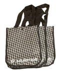 Lululemon Small  2025 Logo Light Reusable Shopping Tote Bags Lot (3) Multi Color — photo 2