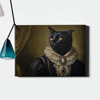 black_cat_portrait_aristocrat_oil_painting