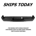 NEW Complete Rear Bumper Assembly For 2019-2024 RAM 1500 With Single Exhaust