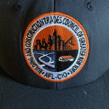 AFL-CIO - Union - Baseball Hat - Adjustable - Building Construction Trades