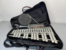 Pearl Xylophone Percussion Band Student Practice Bells Case 32-Key Bundle Set