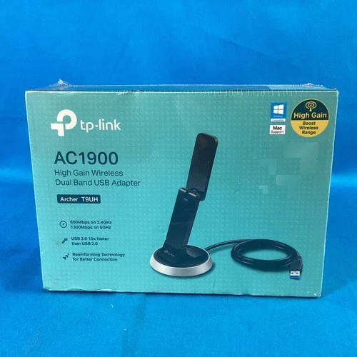 TP-Link AC1900 High Gain Wireless Dual Band USB Adapter NIB (T6) CP#8683