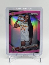 2025 Panini WNBA Prizm Aneesah Morrow Rookie Variation Pink #/175 Sun RC