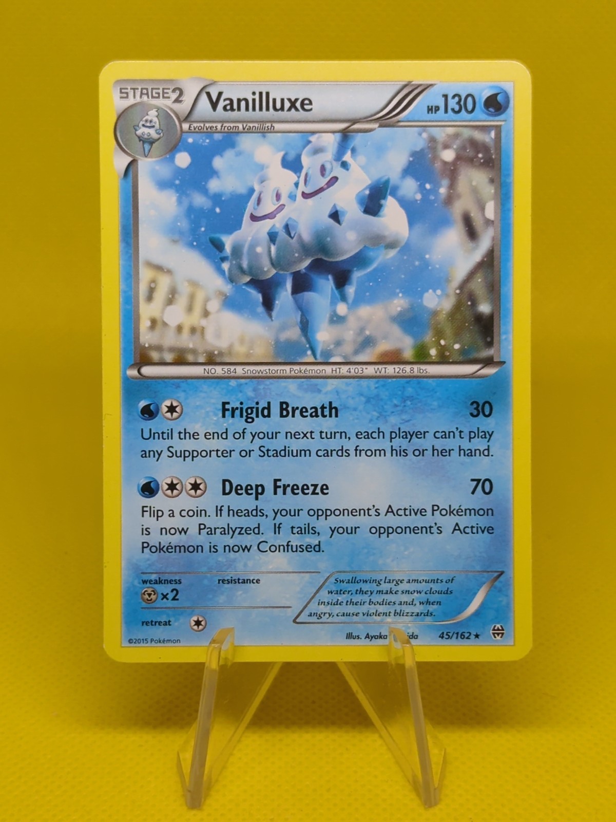 Pokemon - Vanilluxe - 45/162 - Rare