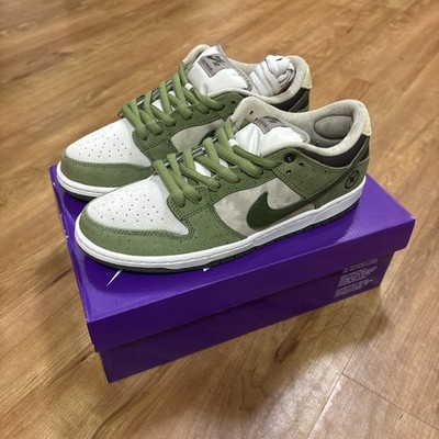 Size 11.5 - Nike SB Dunk Low Yuto Horigome Matcha Asparagus Sequoia HF8022 300