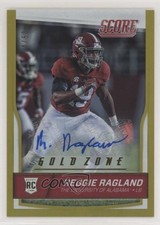2016 Score Rookies Jumbo Gold Zone Signatures 14/50 Reggie Ragland #405 Auto b9e