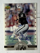 2005 Upper Deck NFL Legends - Legendary Signatures Jim Plunkett #LS-JP (AU)