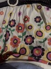 FANG SHORT SLEEVE TOP EMPIRE WAIST Yellow With Flowers CHILD XL 18.5 — photo 2