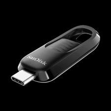 SanDisk Ultra Dual Drive Go 256GB USB-C Dual Connector Flash Drive Black