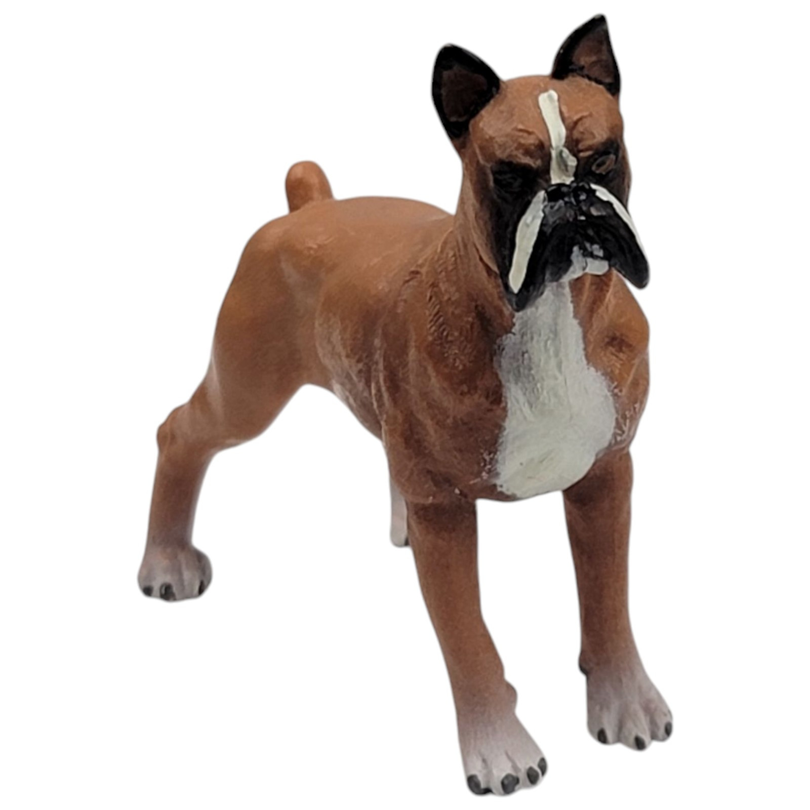Papo 2011 Portuguese-made Boxer Dog Figure Collectible Toy