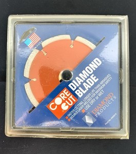 DIAMOND PRODUCTS CAT. #11249 CORE CUT 4-1/2X070 HEAVY DUTY ELECTRIC BLD E2H NEW!