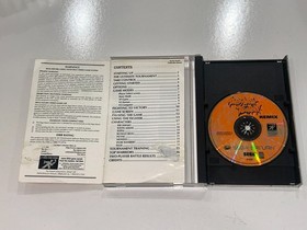 Battle Arena Toshinden Remix (Sega Saturn) Complete CIB w/Registration Card Nice