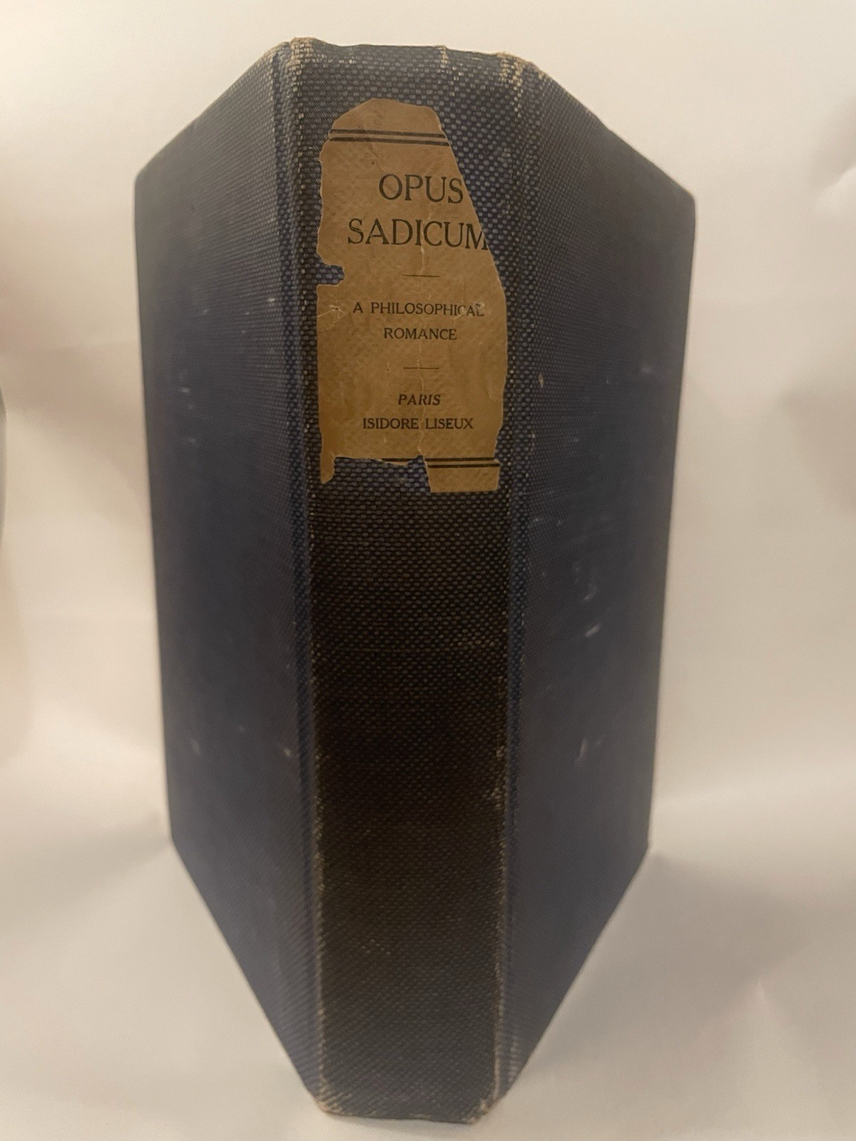 (1st english trans. ed./limited ed.) Opus Sadicum [Justine] by Marquis de Sade