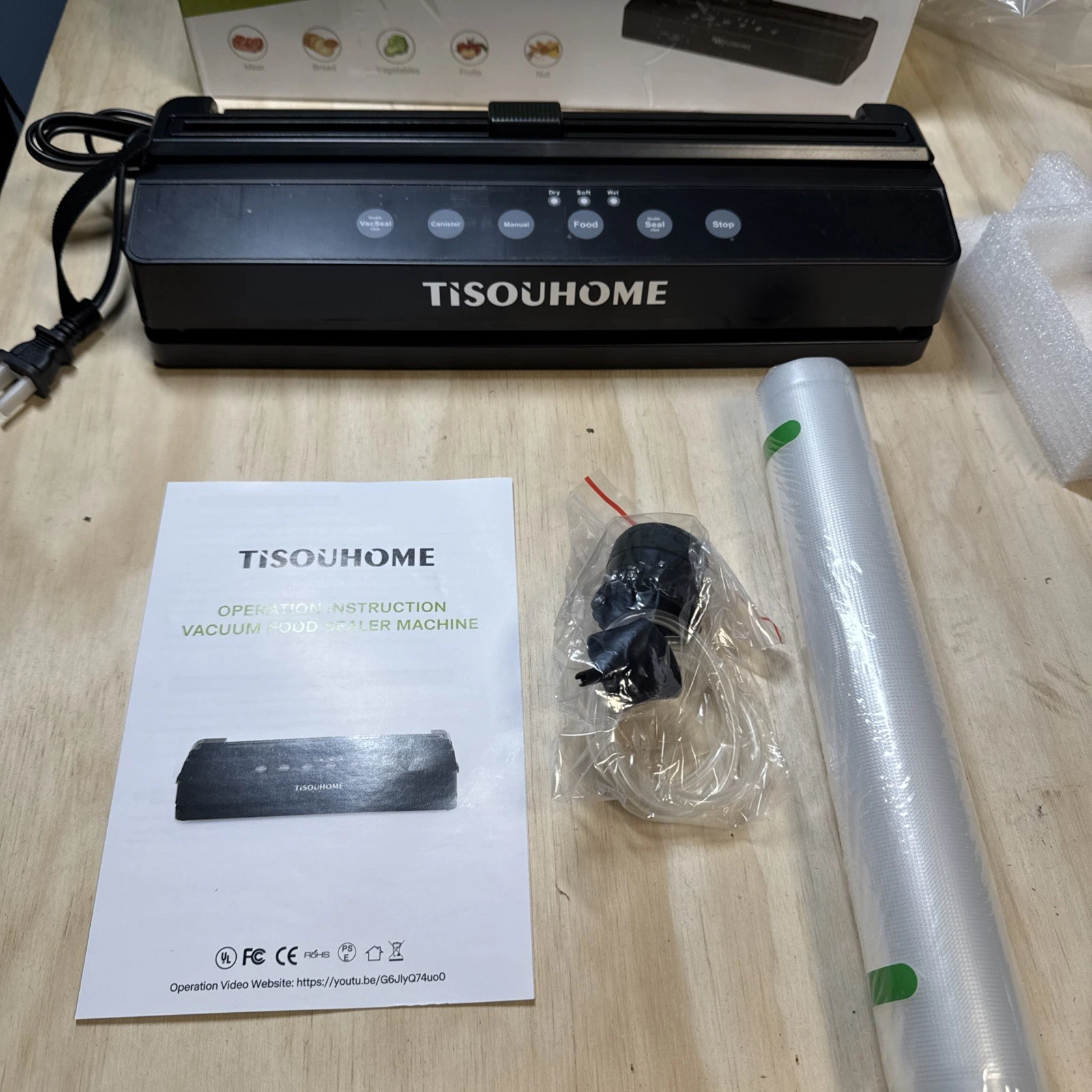 NEW Vacuum Food Sealer Machine