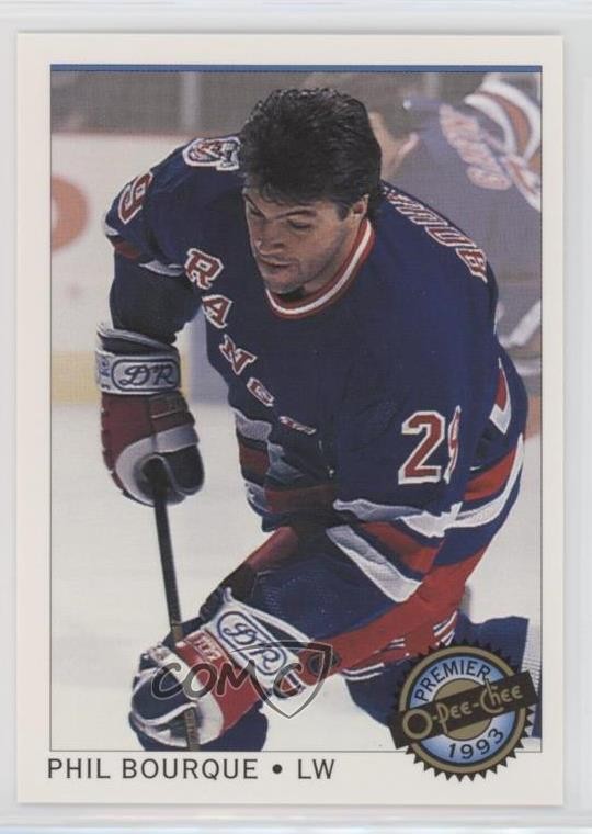 1992-93 O-Pee-Chee Premier Phil Bourque #73 0c4