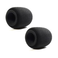 2 Mic Windscreen Sponge Foam Cover For SHURE PGA27 PGA 27 SM7B SM27 Microphone