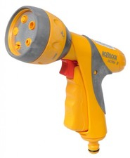 Hozelock Multi Plus Spray Gun PLUS Plastic Yellow/SILVER 6 PATTERNS