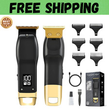 Máquina de corte de pelo profesional Peluquería Salón Cortadora Cortadora Kit Set EE. UU.