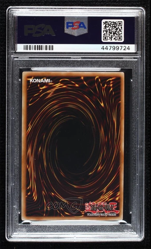 Time Magic Hammer 1st Ed. YuGiOh Dragons of Legend 2 PSA 8 - Image 2 of 2