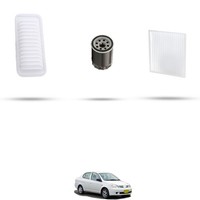 Hoffcar Set Service - 3 Filter Kompatibel Mit Toyota Echo 1.5 81Kw Von 1999