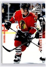 1997-98 Pinnacle #10 Daniel Cleary Rookie Chicago Blackhawks Near Mint or Better