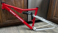 Vintage Gary Fisher Sugar 3+ Red 23 in Suspension MTB Frame 26in 135mm USA Sybil