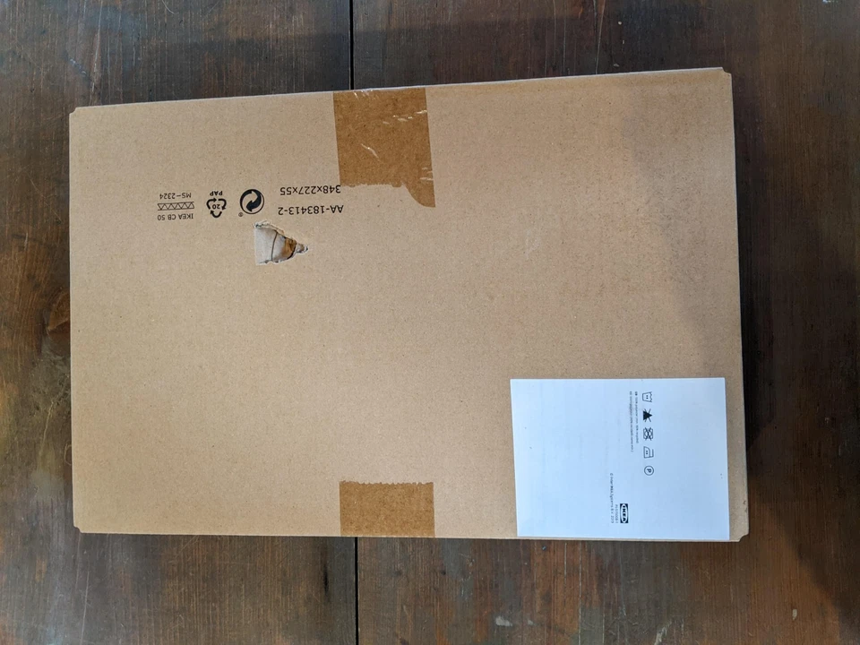 SOLO CUBIERTA OTOMANA/REPOSAPIÉS IKEA KIVIK Gunnared marrón claro-rosa 205.577.62 Foto 3 de 4