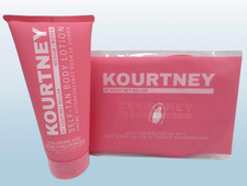 KOURTNEY BY KOURTNEY KELLAR SELF-TAN BODY LOTION MEDIUM 6.7OZ APPLICATION MITT